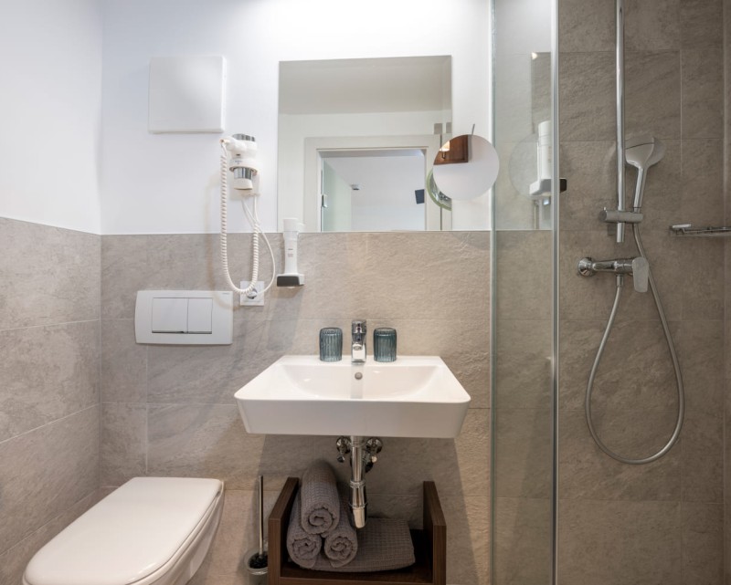 Badezimmer © Foto von Lorenz Masser