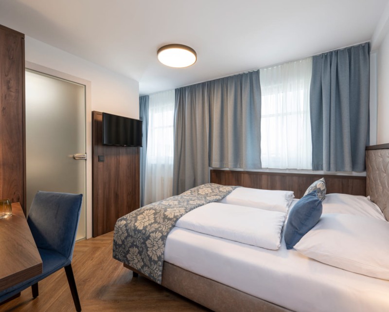 Doppelzimmer Cosy © Foto von Lorenz Masser