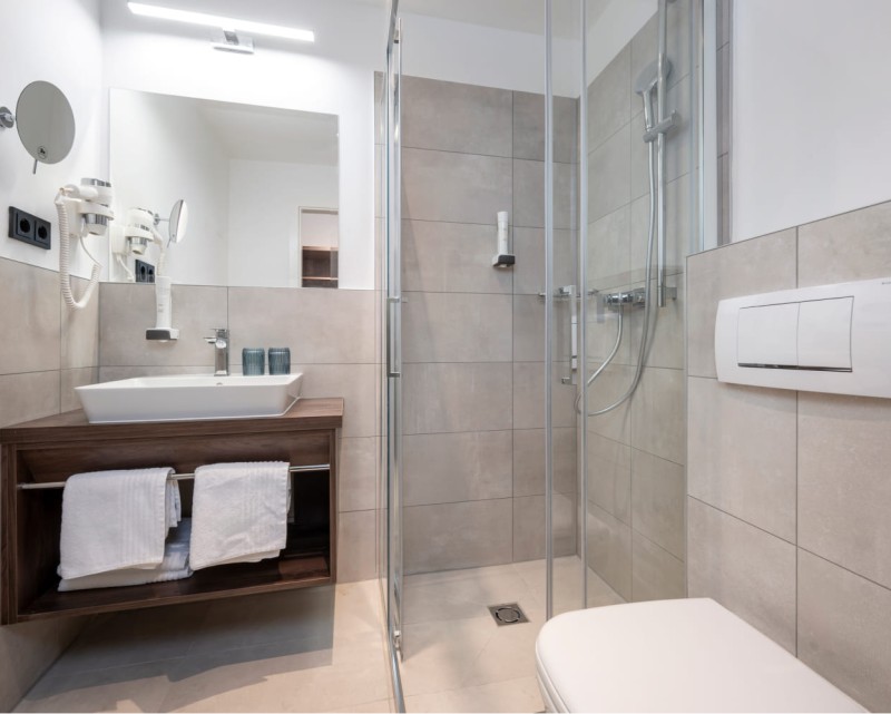 Badezimmer © Foto von Lorenz Masser