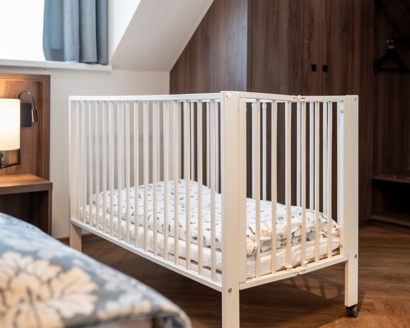 Gitterbett natürlich gerne möglich © Foto von Lorenz Masser