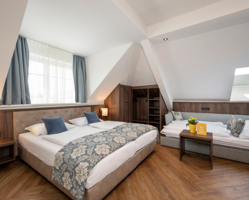 Familienzimmer © Foto von Lorenz Masser