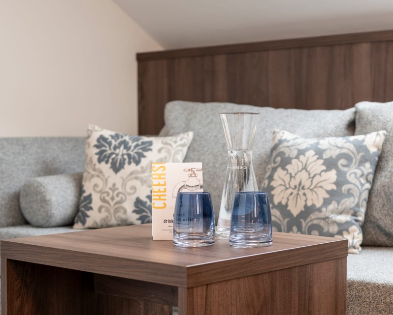 Wasser auf dem Zimmer © Foto von Lorenz Masser