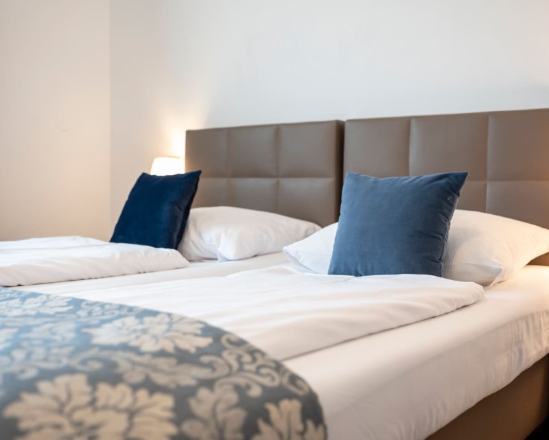 Doppelzimmer Standard © Foto von Lorenz Masser