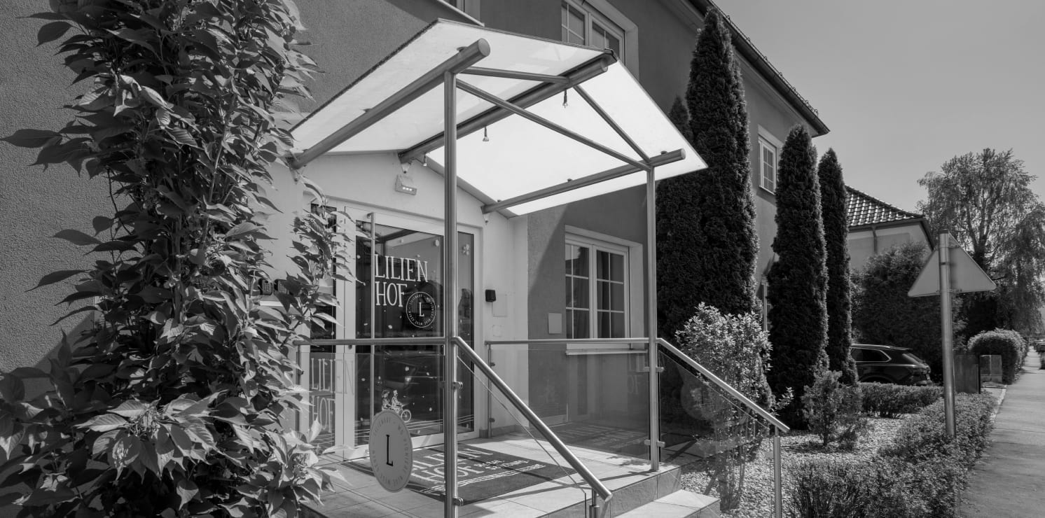 Hoteleingang © Foto von Lorenz Masser